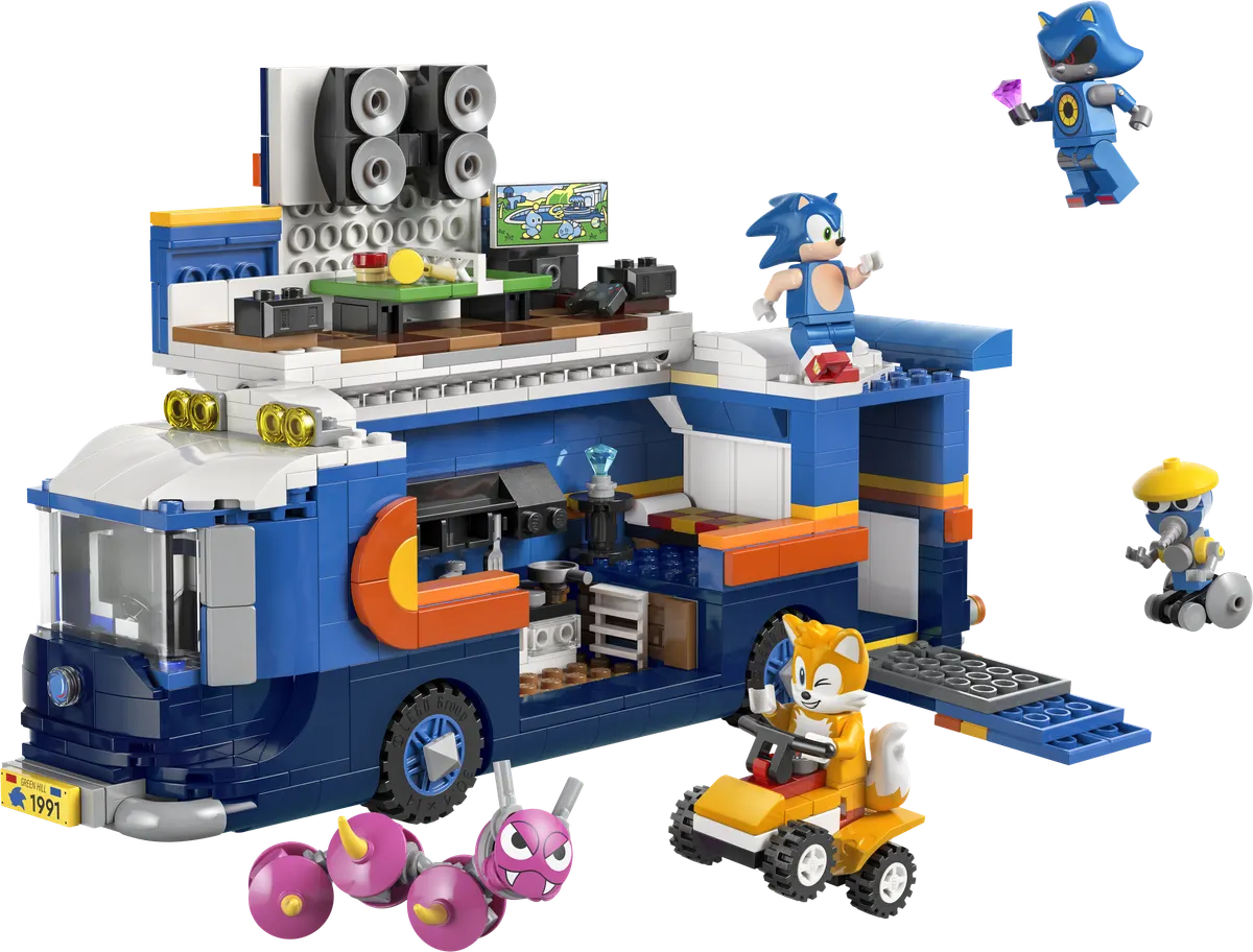 LEGO Sonic the Hedgehog™ Team Sonics kommandovogn 77006