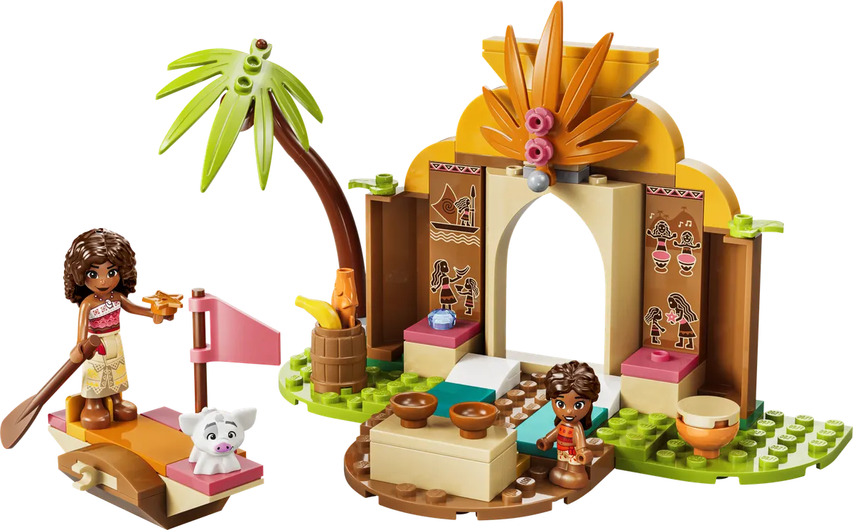 LEGO Disney™ Landsbyhus og båd 43282