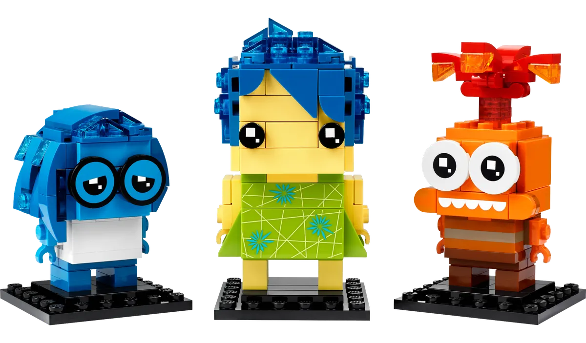 LEGO BrickHeadz Glæde, Triste og Angst 40749