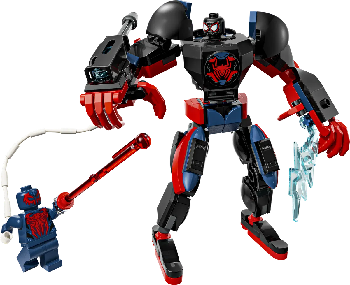 LEGO Marvel Miles Morales-mech mod Spider-Man 2099 76337