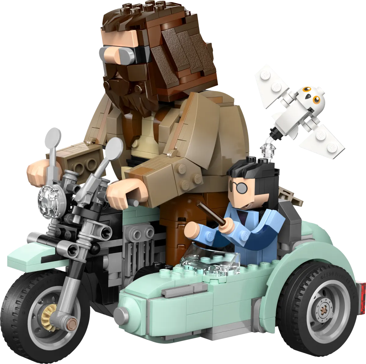 LEGO Harry Potter™ Hagrid og Harrys motorcykeltur 76443