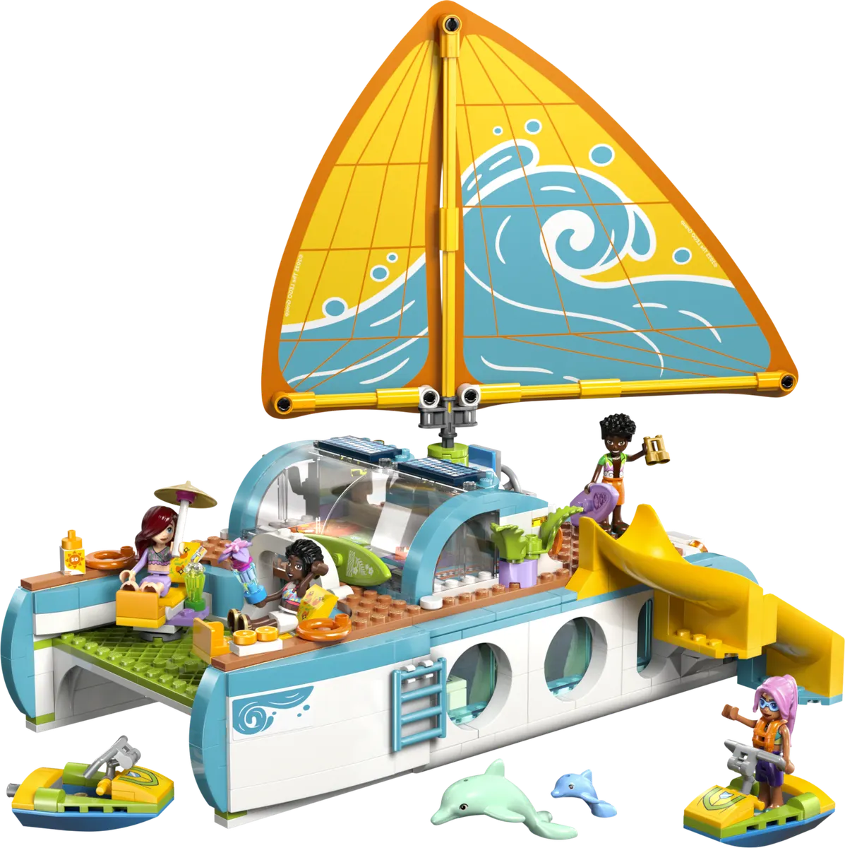 LEGO Friends Eventyrfyldt bådrejse 42664