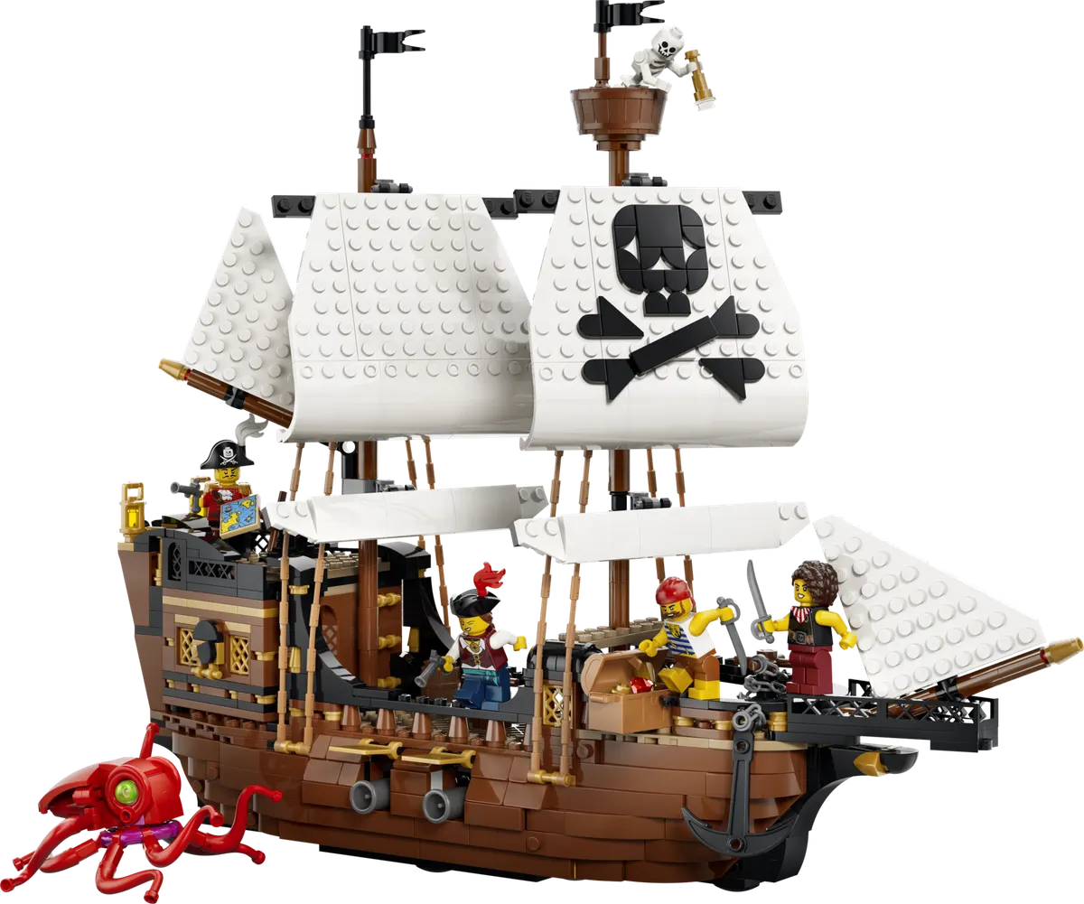 LEGO Creator 3-in-1 Ikonisk piratskib 31387