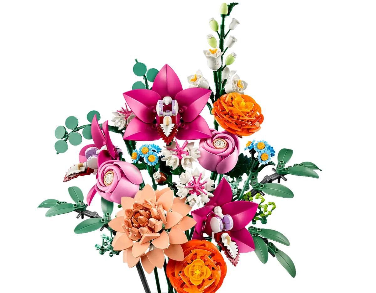 LEGO Botanicals Smuk pink blomsterbuket 10342