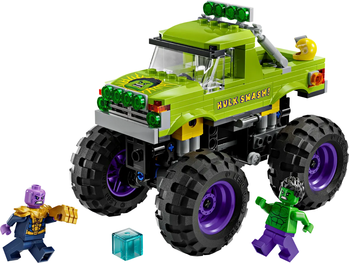 LEGO Marvel Hulk-truck mod Thanos 76312