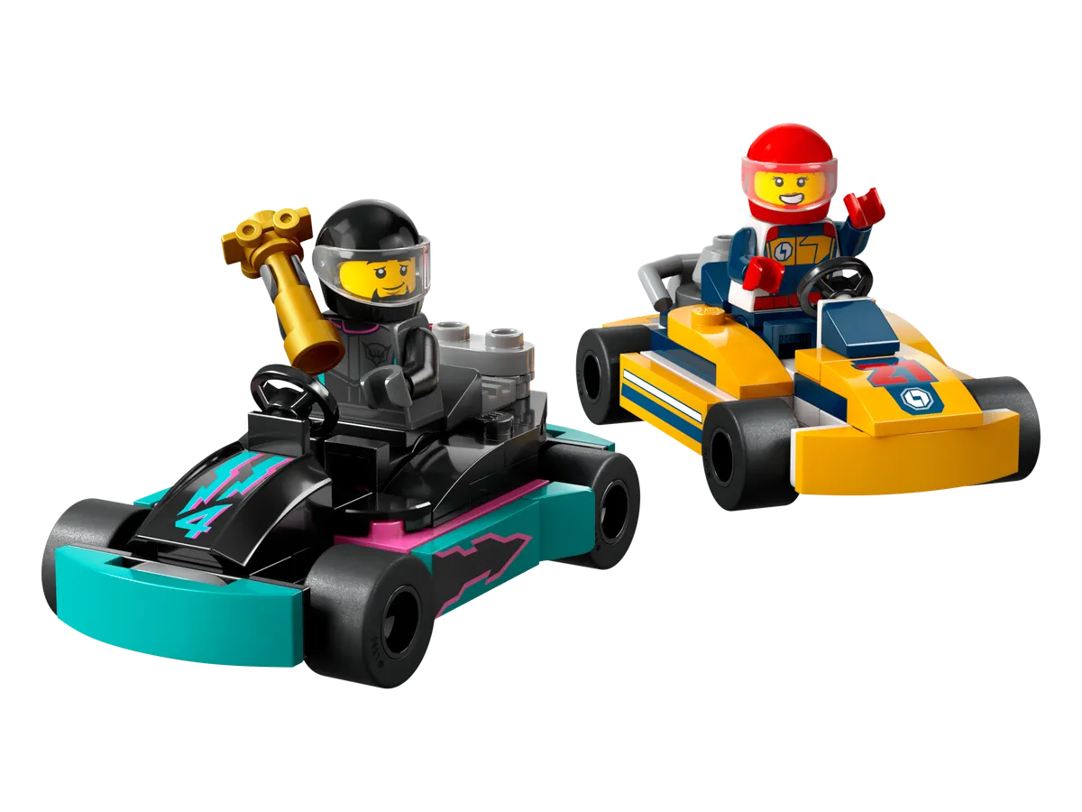 LEGO City Gokarts og racerkørere 60400