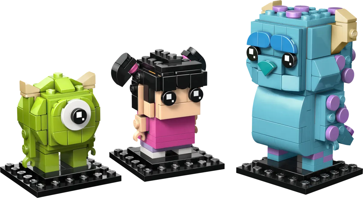 LEGO BrickHeadz Figurer af Sulley, Mike og Bøh 40861