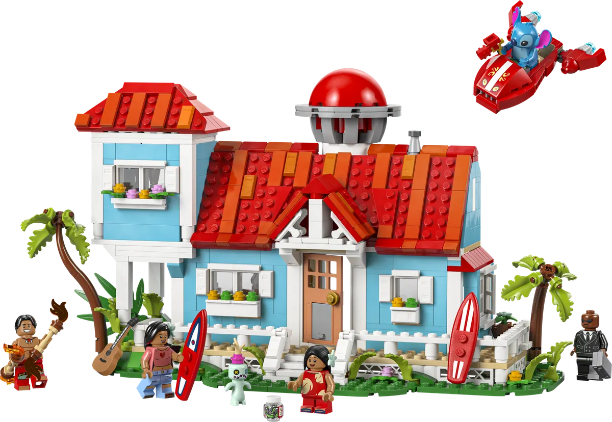 LEGO Disney™ Strandhuset fra Lilo og Stitch 43268