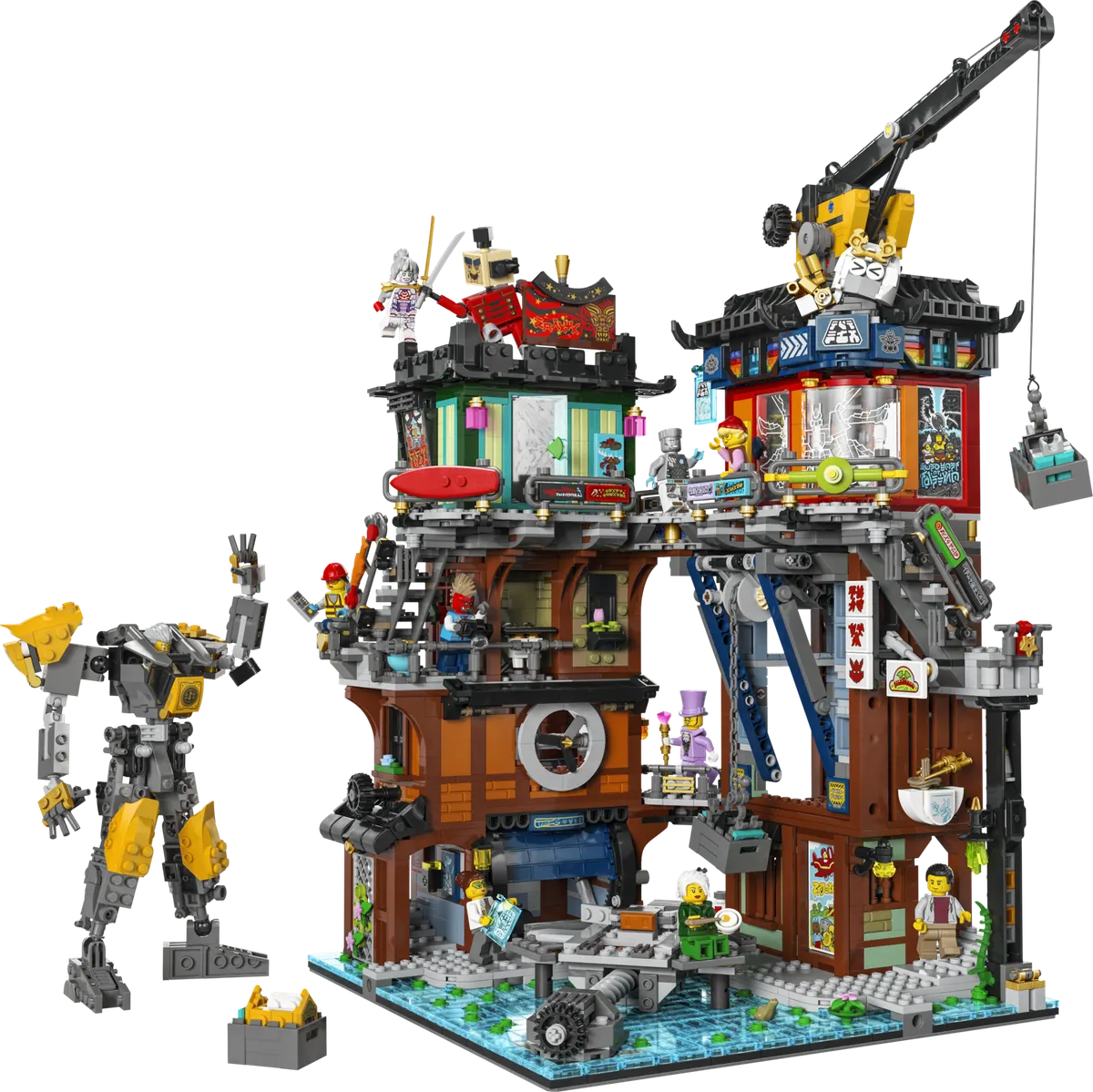 LEGO NINJAGO® NINJAGO Citys værksteder 71837