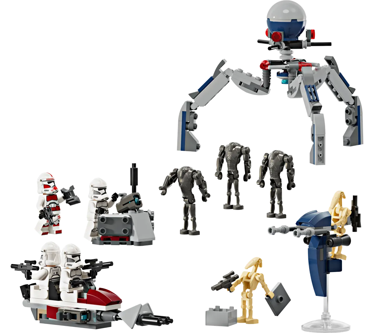 LEGO Star Wars™ Battle Pack med klonsoldater og kampdroider 75372