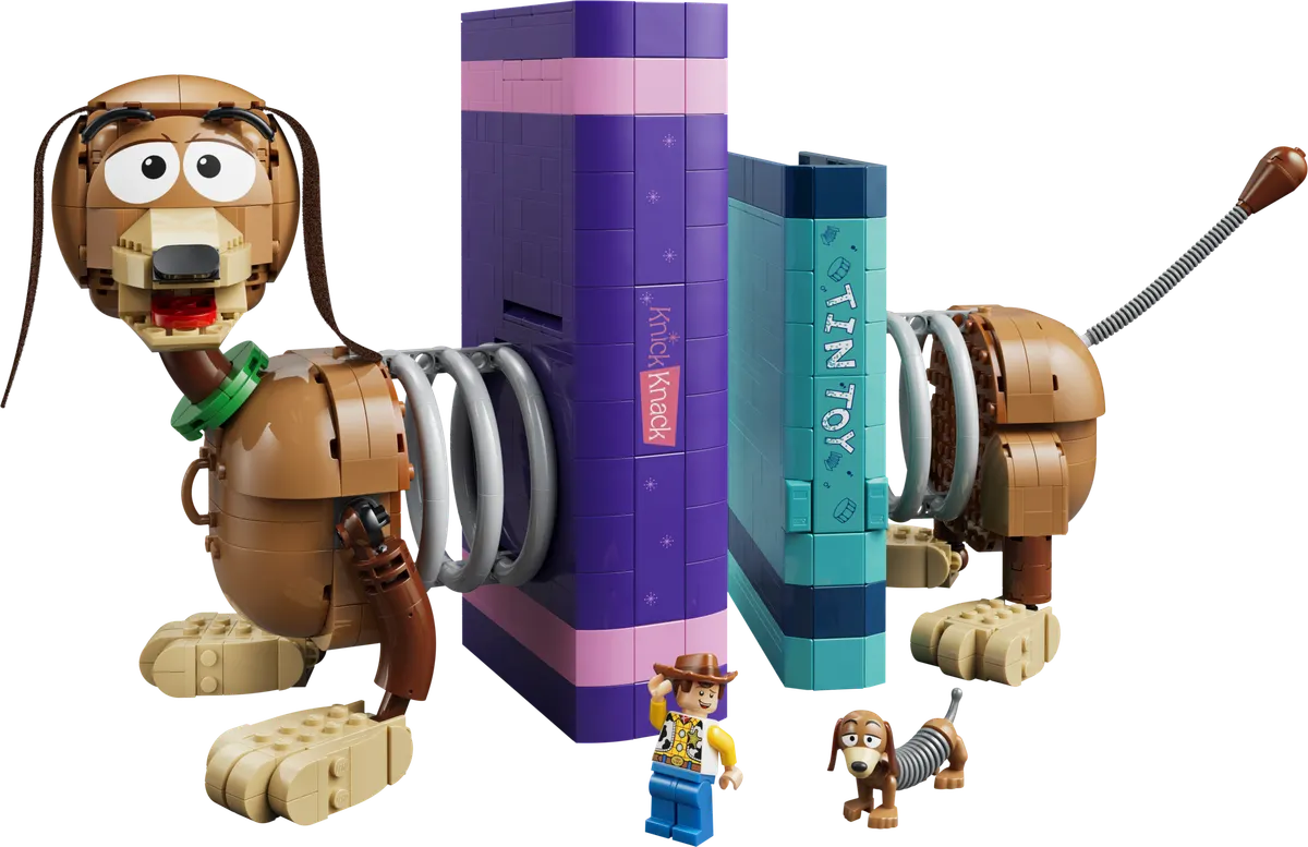 LEGO Disney™ Toy Story-bogstøtter med hunden Slinky 43301