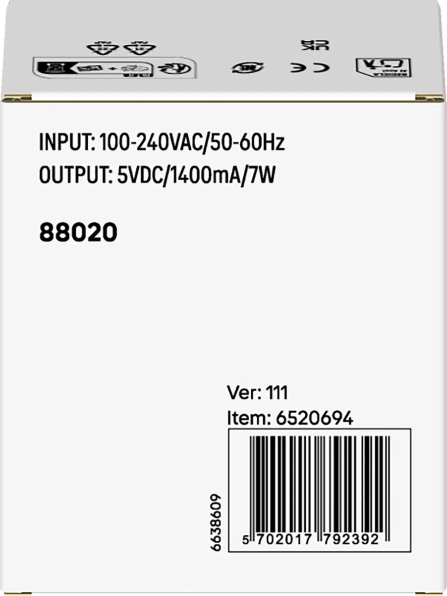 LEGO Andet USB-strømadapter 88020