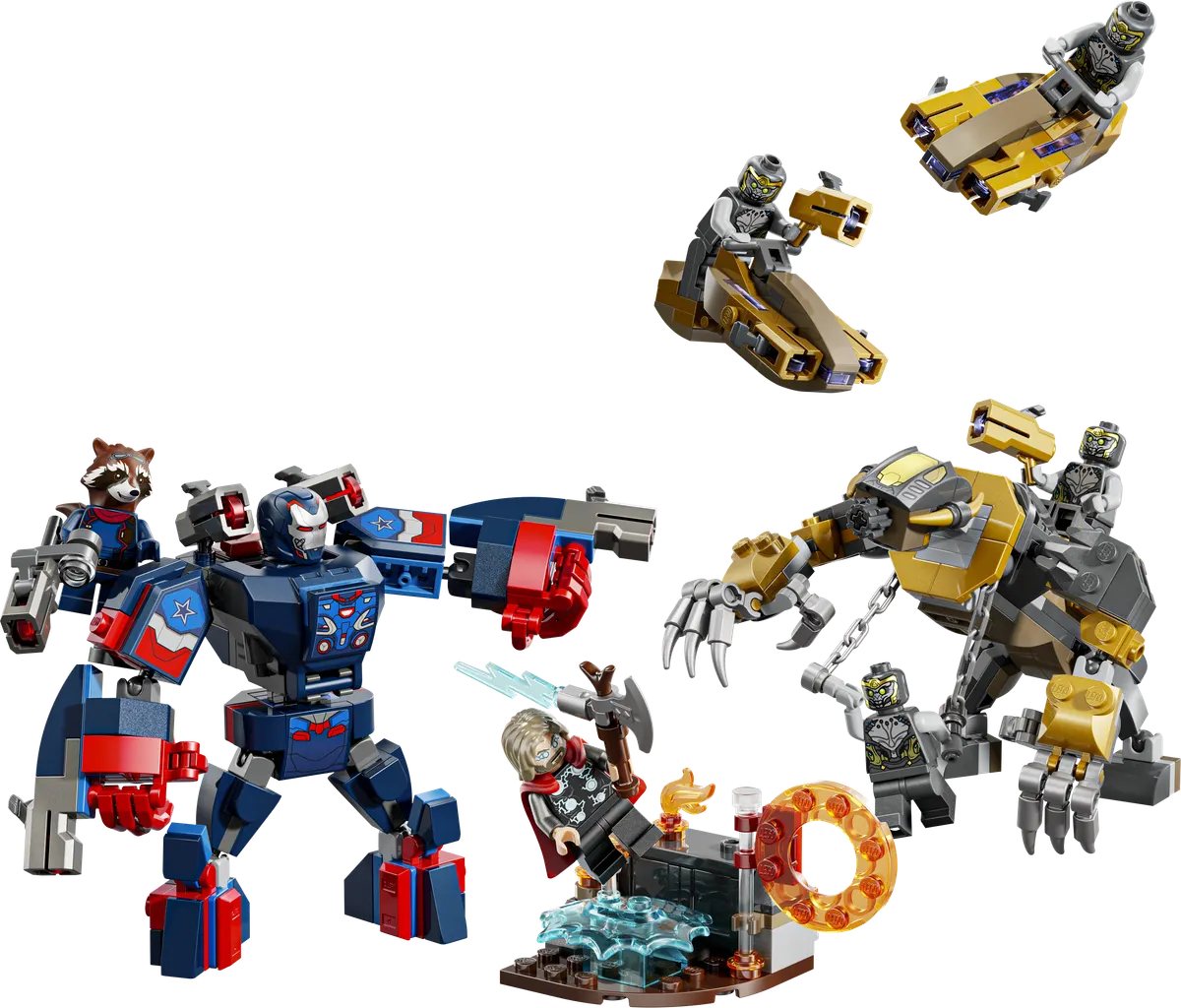 LEGO Marvel Avengers: Endgame Thor mod chitauri 76322