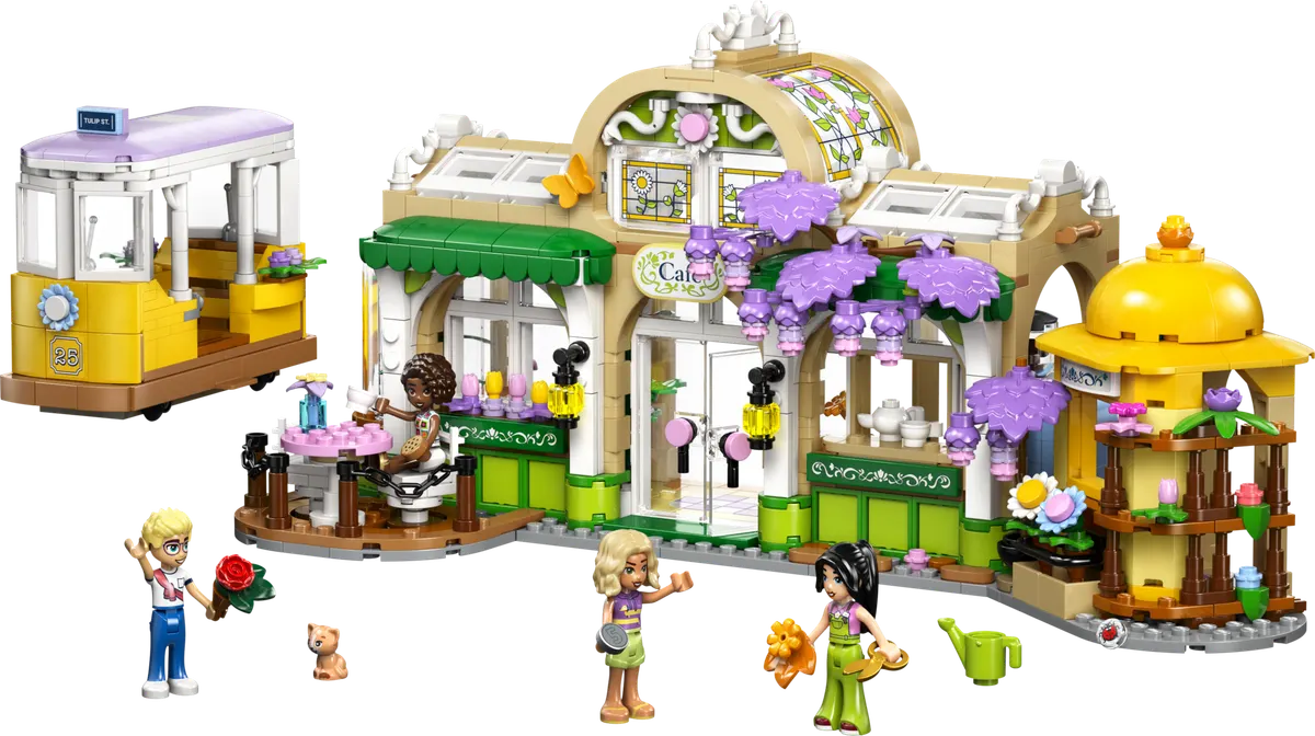LEGO Friends Plantecafé og blomsterbutik 42671