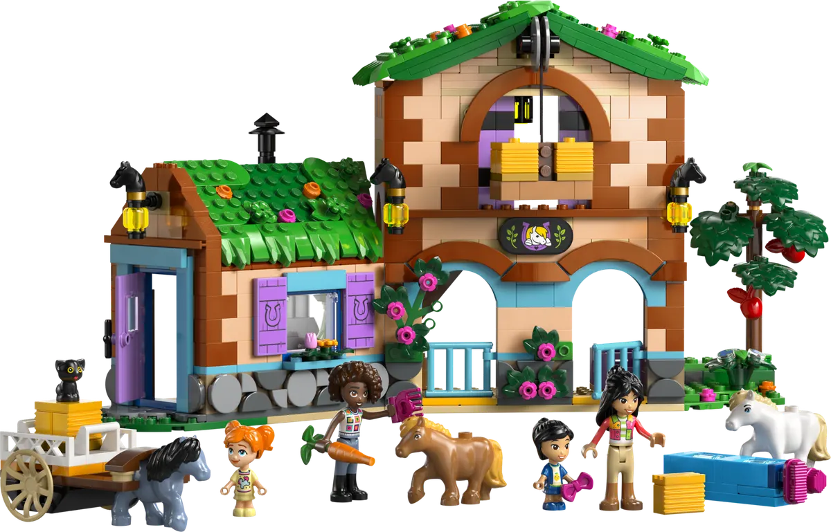 LEGO Friends Ponyfarm og stald 42654