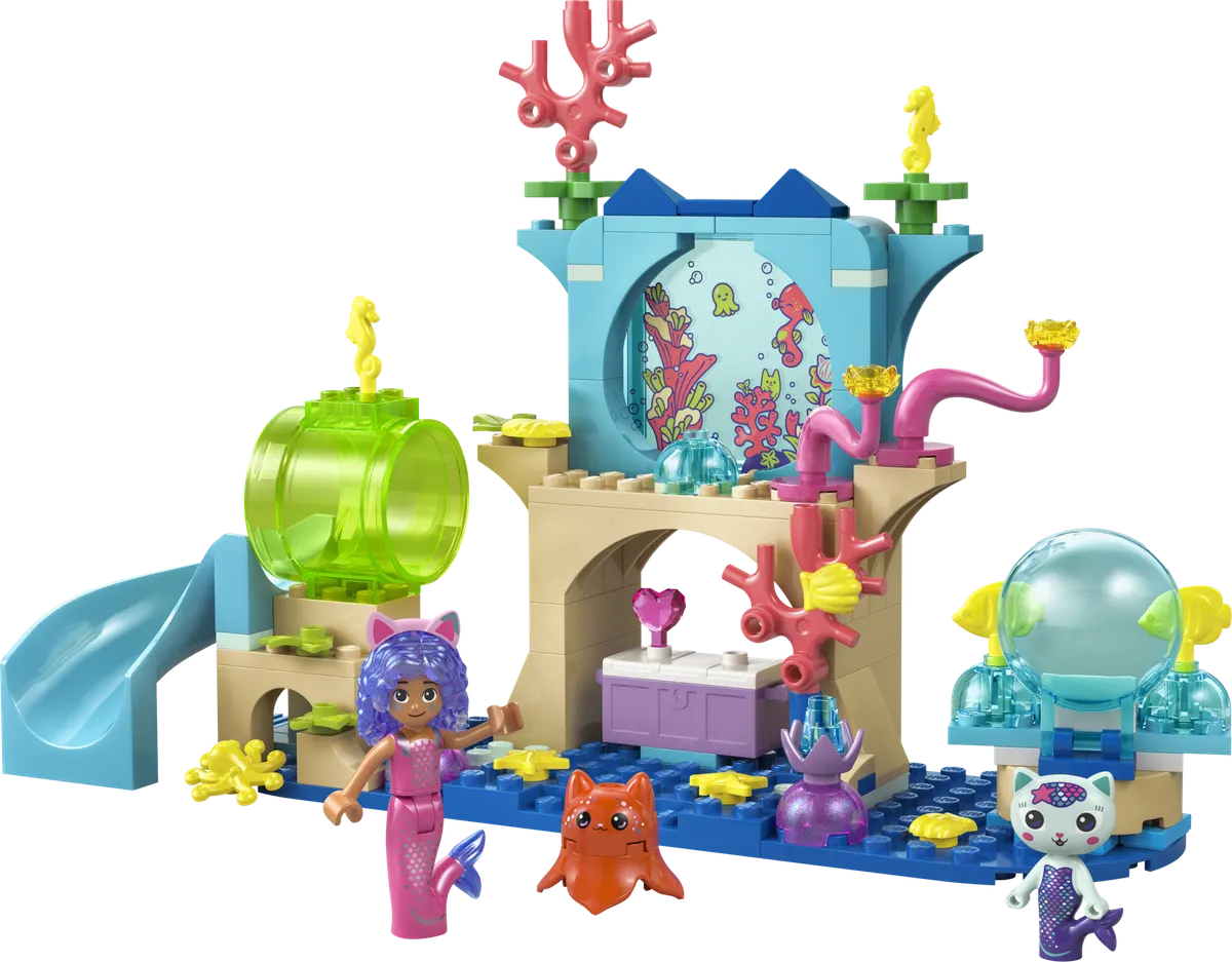 LEGO Gabby's Dollhouse Havfrue-Gabbys akvarie-eventyr 11204