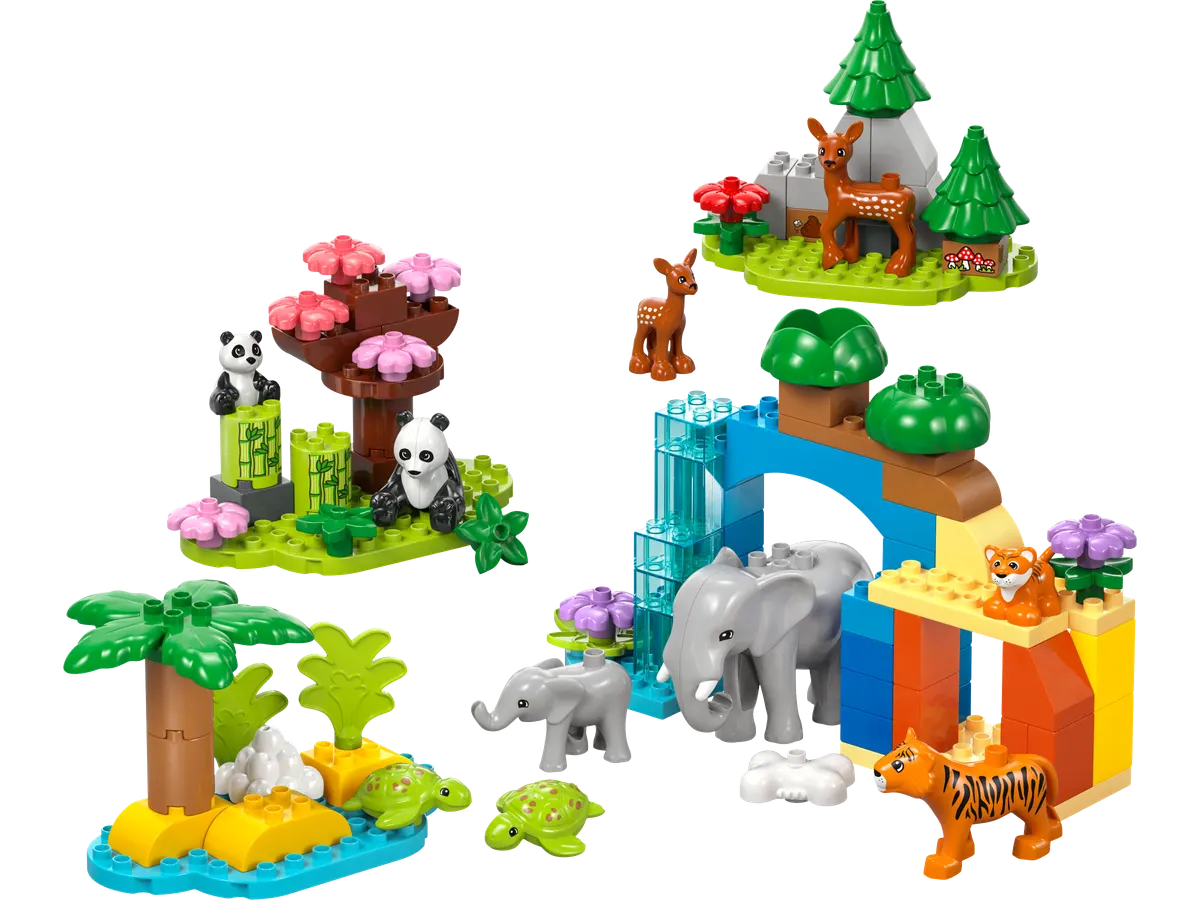 LEGO DUPLO® 3-i-1 vilde dyrefamilier 10446