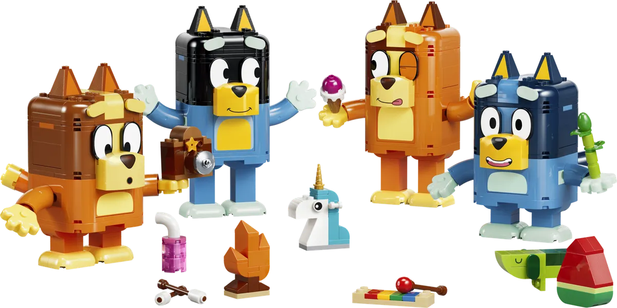 LEGO Bluey Klodsbygget Bluey-familie 11217