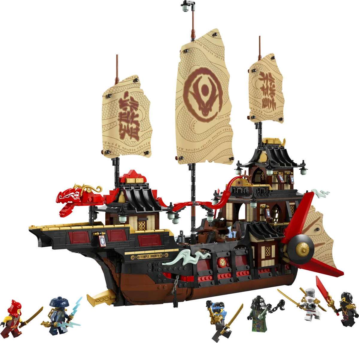 LEGO NINJAGO® Tempelskibet 71848