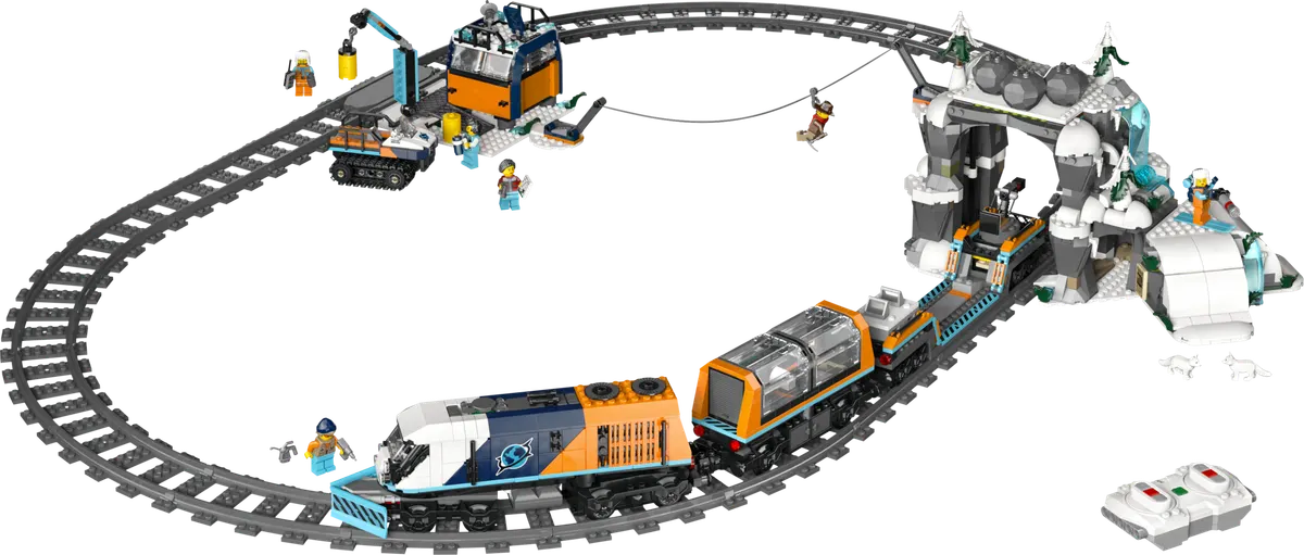 LEGO City Polarforskernes arktiske eksprestog 60470