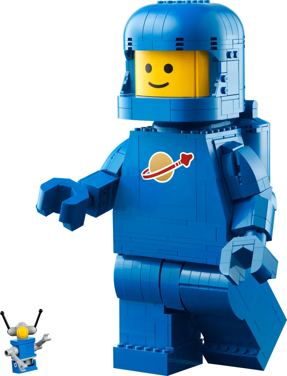 LEGO Minifigures Opskaleret blå astronautminifigur 40921