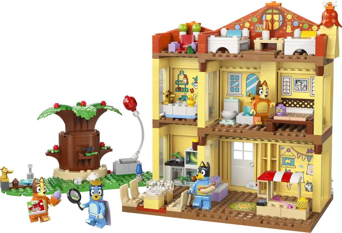 LEGO Bluey Blueys families hus 11203