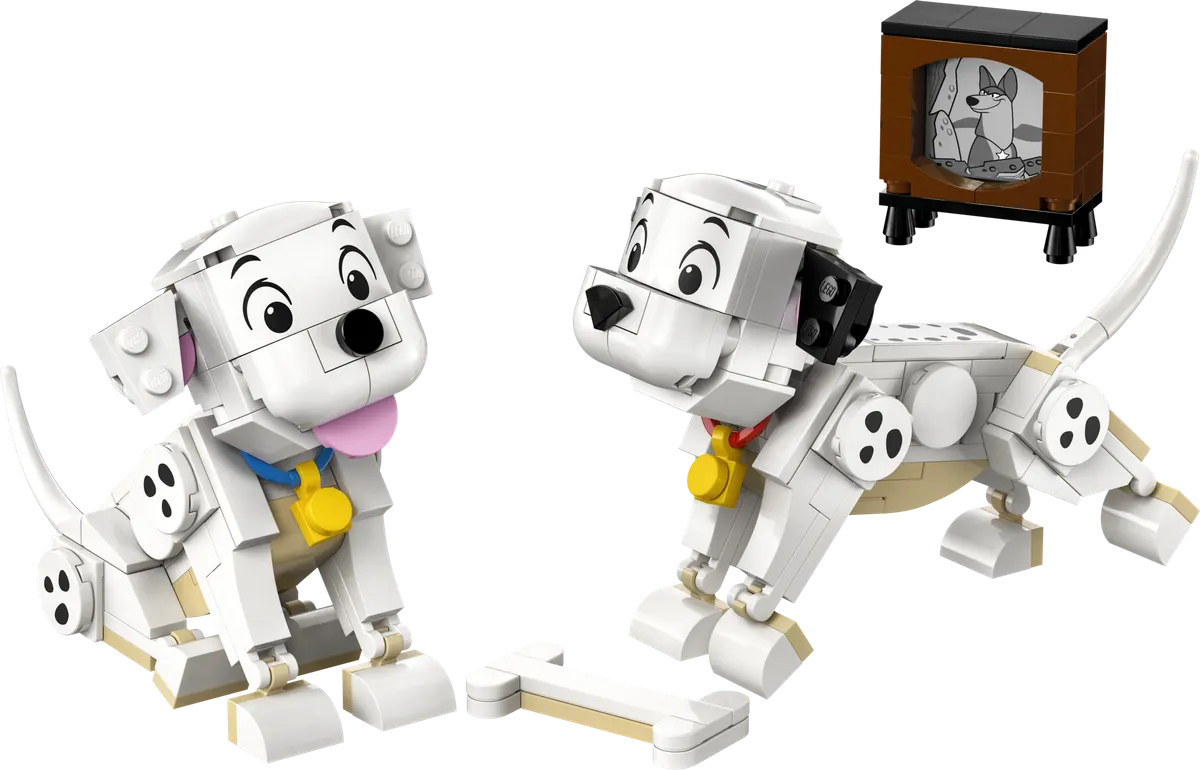 LEGO Disney™ Hvalpene Lucky og Penny fra 101 dalmatinere 43271