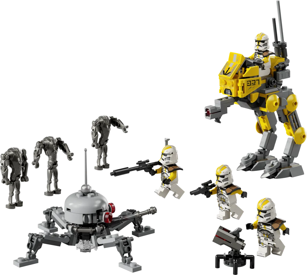 LEGO Star Wars™ Battle Pack med klonsoldater fra 327. stjernekorps 75431