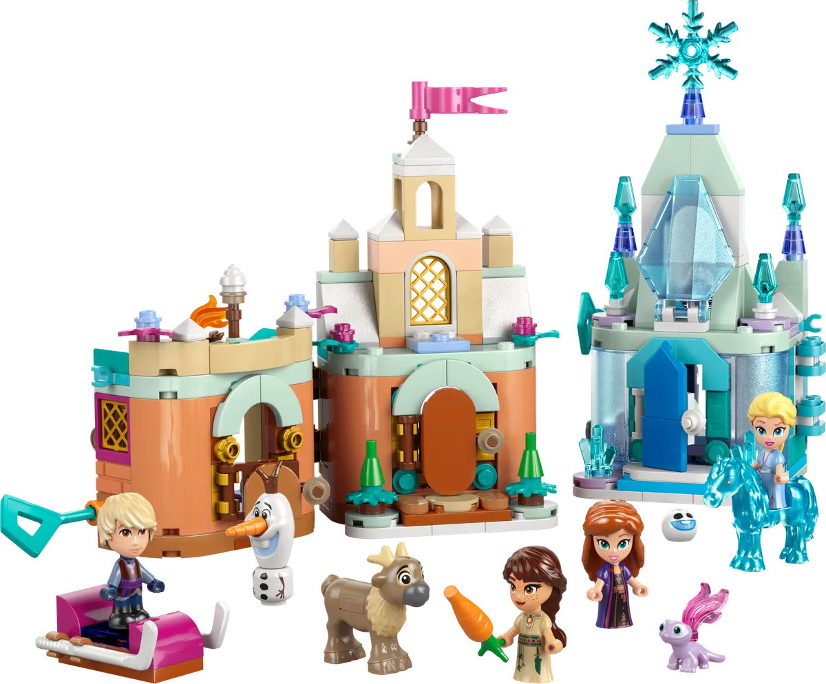 LEGO Disney™ Minislotte: Arendal slot og Elsas ispalads 43278