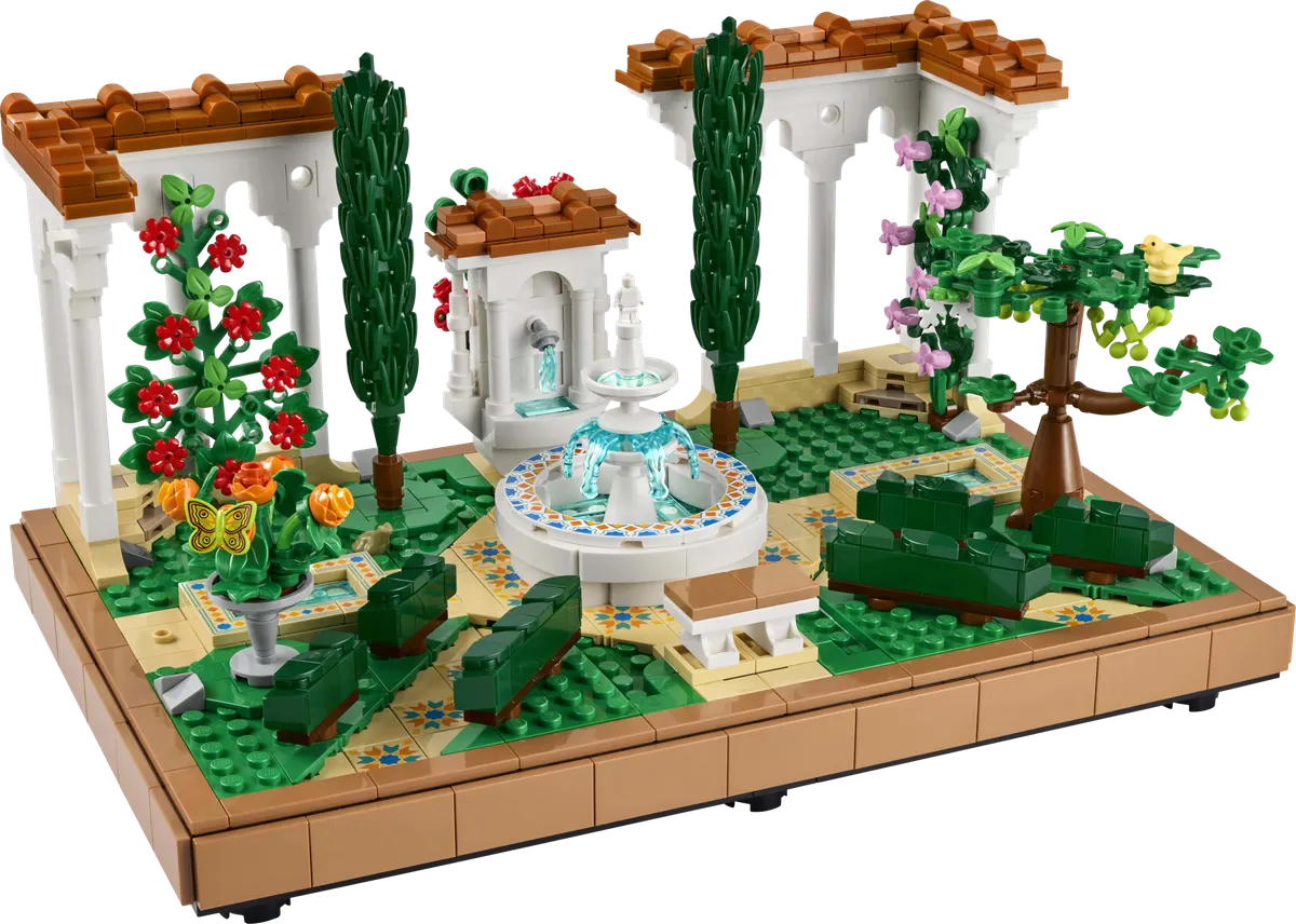 LEGO Icons Have med springvand 10359