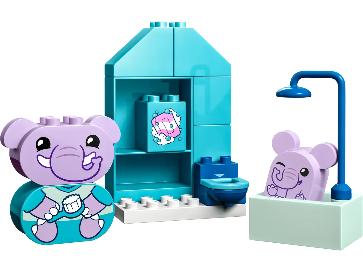 LEGO DUPLO® Dagligdagens rutiner: Badetid 10413