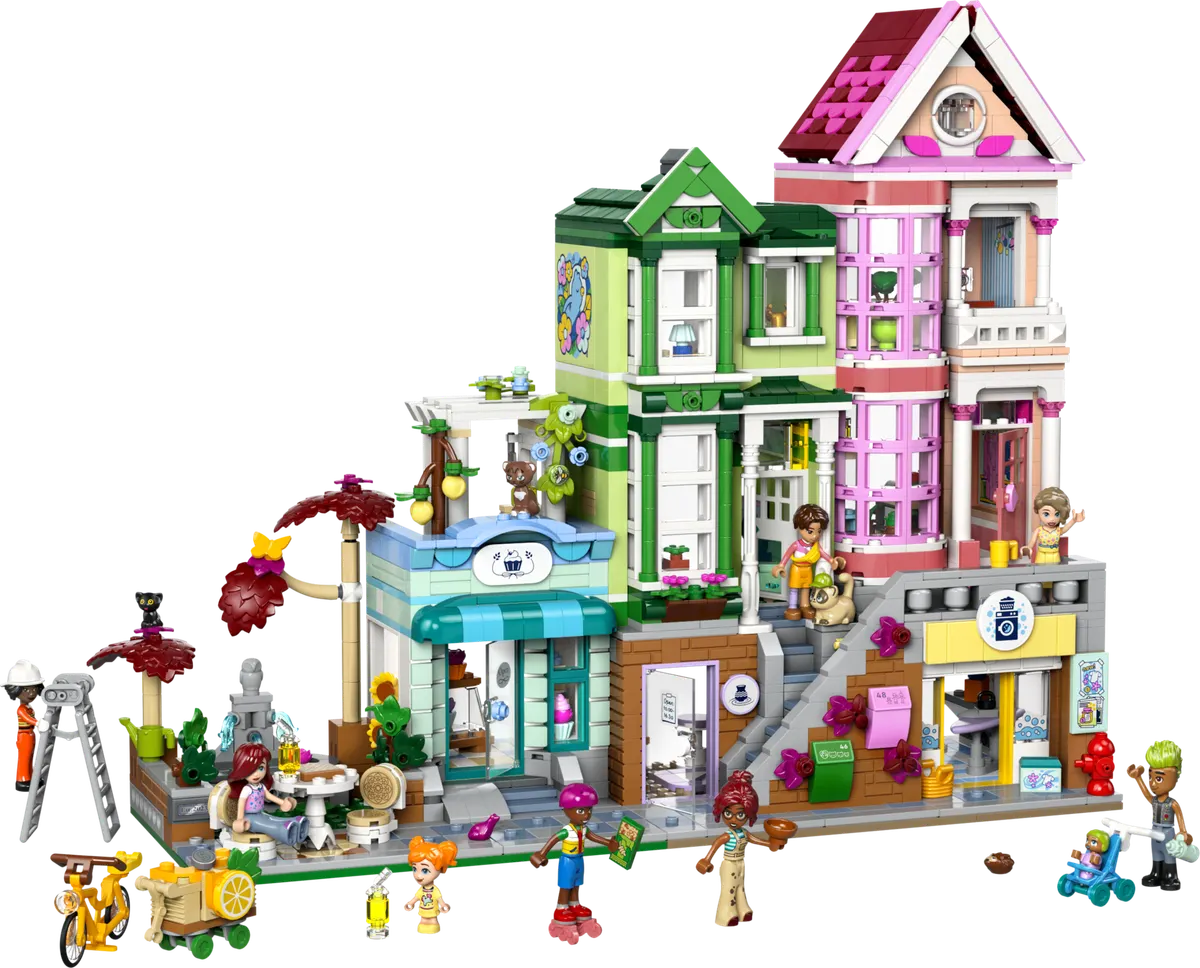 LEGO Friends Heartlake City lejligheder og butikker 42670