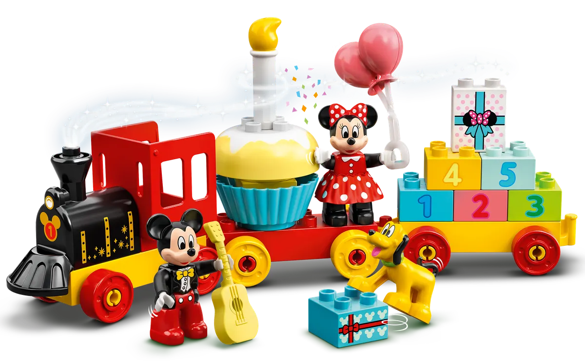 LEGO DUPLO® Mickey & Minnies fødselsdagstog 10941