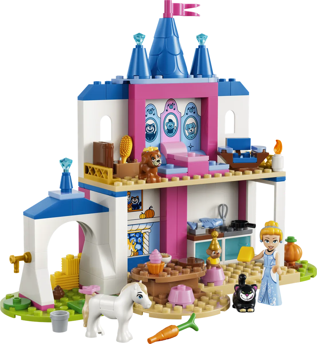 LEGO Disney™ Askepot-slot til dyrevenner 43283