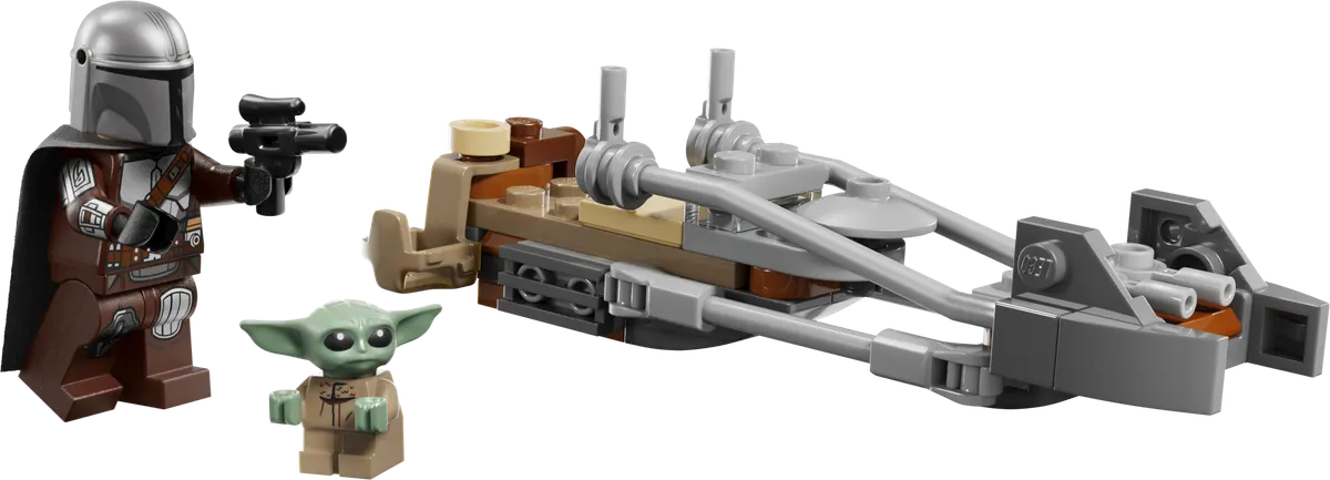 LEGO Star Wars™ Mandalorianeren og Grogus speederbike 75436