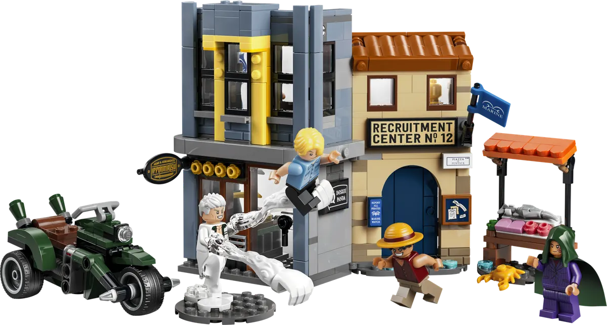 LEGO One Piece Opgør med kaptajn Smoker 75642