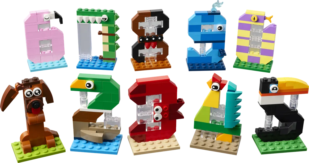 LEGO Andet Fødselsdagstal 40807