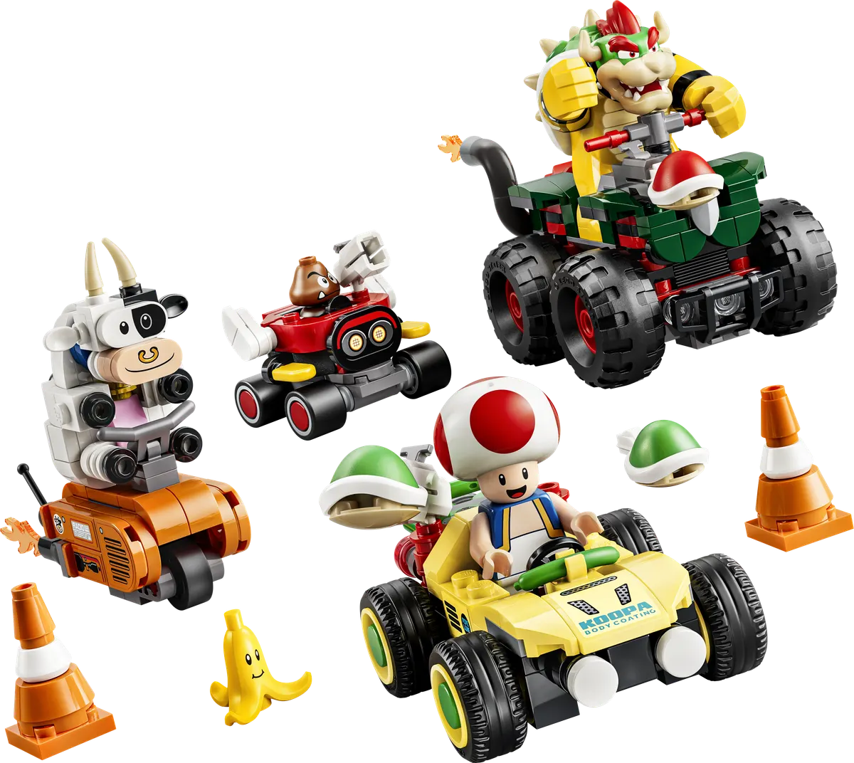 LEGO Super Mario™ Mario Kart - Bowser og det vilde racerløb 72058