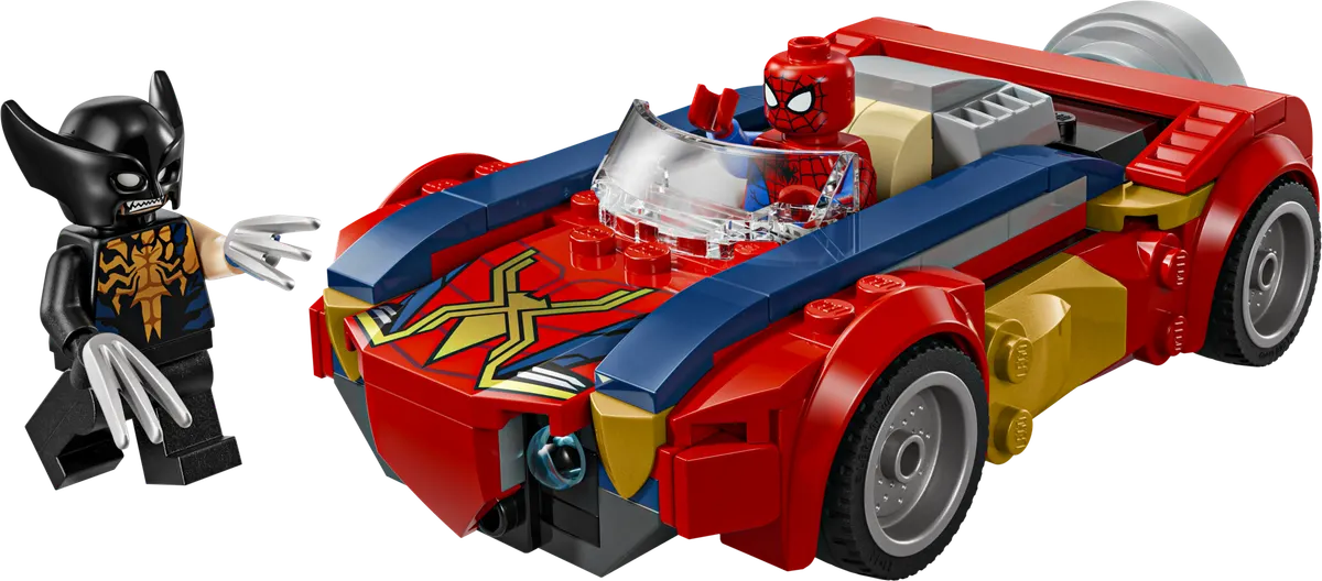 LEGO Marvel Spider-Man-bil mod venomiseret Wolverine 76336