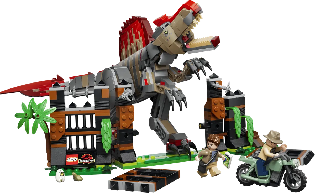 LEGO Jurassic World™ Spinosaurus-dinosaurflugt 77982