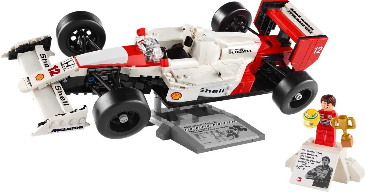 LEGO Icons McLaren MP4/4 og Ayrton Senna 10330