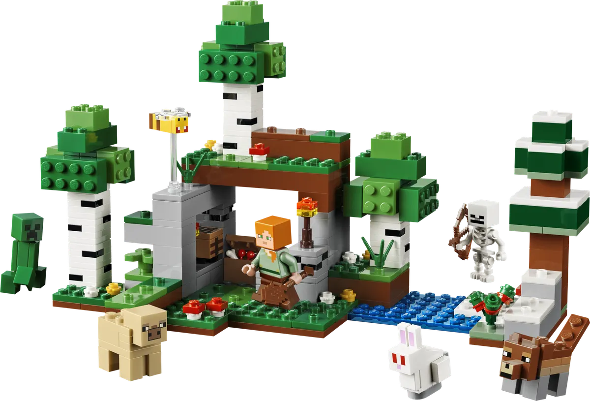 LEGO Minecraft® Første nats eventyr 21593