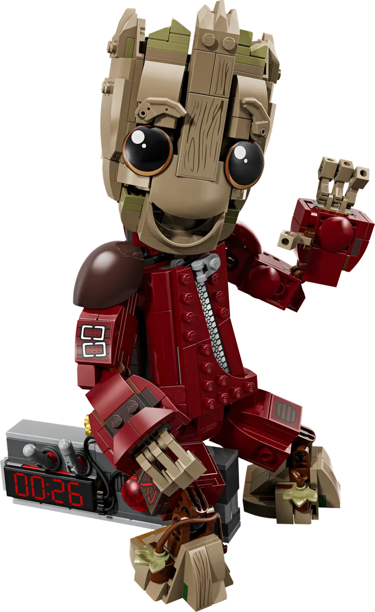 LEGO Marvel Groot i Ravager-dragt 76341