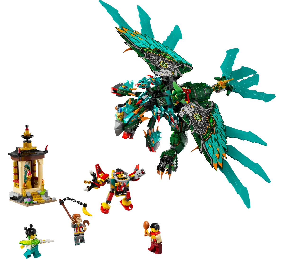 LEGO Monkie Kid™ Nihovedet væsen 80056